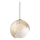 Ideal Lux - Lámpara colgante con cable BLOOM 1xE27/42W/230V Ø 30 cm dorado/beige ahumado