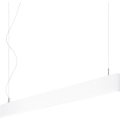 Ideal Lux - Lámpara colgante con cable LINUS LED/32W/230V 3000K IRC 90 120 cm blanca