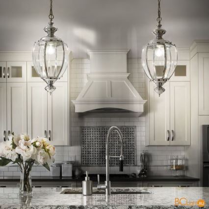 Ideal Lux - Lámpara colgante con cadena 1xE27/60W/230V cromo brillante