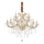 Ideal Lux - Lámpara colgante de cristal NAPOLEON 12xE14/40W/230V diá. 74 cm dorado