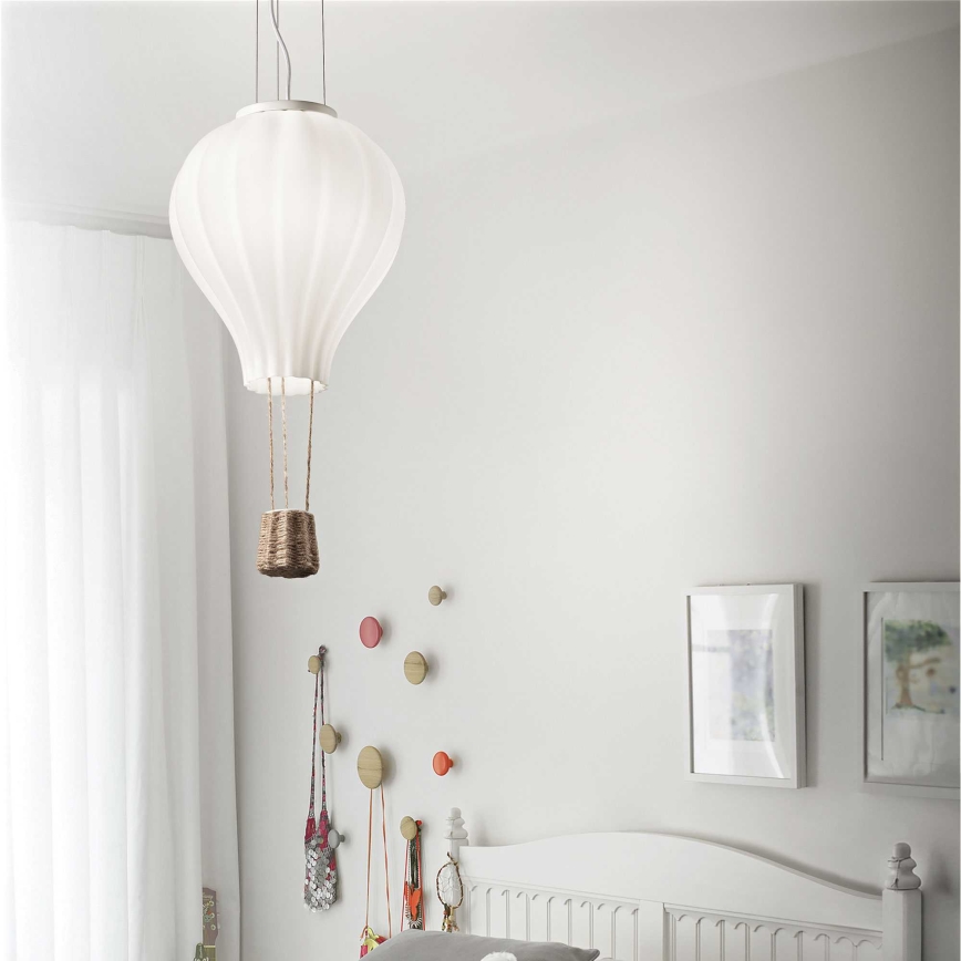 Ideal Lux - Lámpara colgante DREAM BIG 1xE27/42W/230V diá. 30 cm