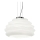 Ideal Lux - Lámpara colgante KARMA 1xE27/60W/230V diá. 39 cm blanco