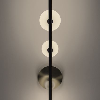 Ideal Lux - Lámpara colgante LED BIRDS 5xG9/3W/230V negro/dorado