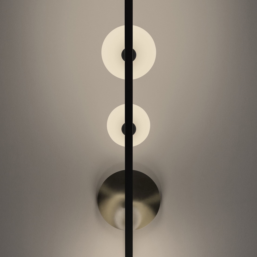 Ideal Lux - Lámpara colgante LED BIRDS 5xG9/3W/230V negro/dorado