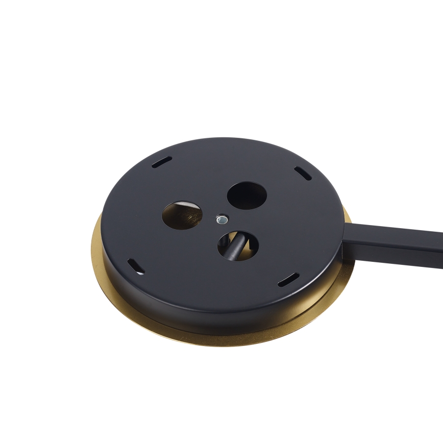 Ideal Lux - Lámpara colgante LED BIRDS 5xG9/3W/230V negro/dorado
