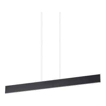 Ideal Lux - Lámpara colgante LED con cable DESK LED/32W/230V 102,5 cm CRI 90 negro