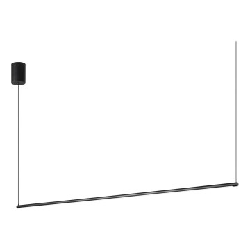 Ideal Lux - Lámpara colgante LED con cable ESSENCE LED/19W/230V 3000K CRI 90 negro