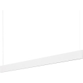 Ideal Lux - Lámpara colgante LED de cable STEEL LED/24W/230V 3000K CRI 90 120 cm blanco