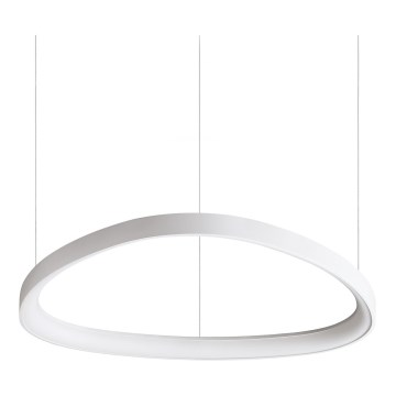 Ideal Lux - Lámpara colgante LED GEMINI, suspendida por cable, 47 W, 230 V, 2700 K, Ø 61 cm, CRI 90, blanco