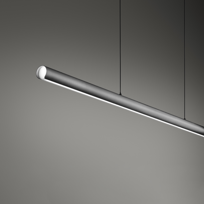 Ideal Lux - Lámpara colgante LED regulable en cable DORICA LED/35W/230V CRI 90 140 cm gris