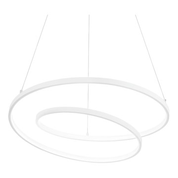 Ideal Lux - Lámpara colgante LED regulable con cable OZ LED/48W/230V Ø 60 cm CRI 90 blanco