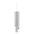 Ideal Lux - Lámpara colgante LED regulable DORICA con cable 3xLED/9W/230V CRI 90 diámetro 9,5 cm blanca