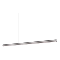 Ideal Lux - Lámpara colgante LED regulable en cable DORICA LED/35W/230V CRI 90 140 cm gris