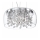 Ideal Lux - Lámpara colgante LED suspendida en cable 8xG9/3W/230V, Ø 50 cm