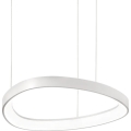 Ideal Lux - Lámpara colgante LED suspendida por cable GEMINI LED/36W/230V 4000K diámetro 42,5 cm CRI 90 blanco