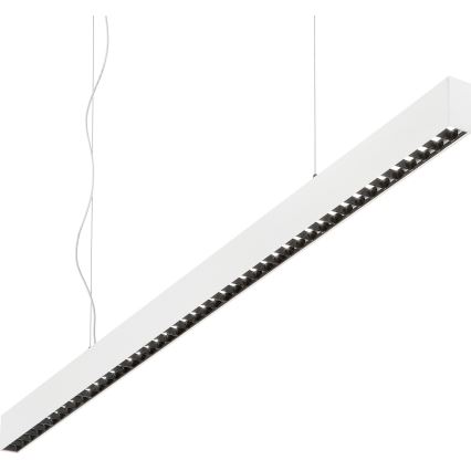 Ideal Lux - Lámpara colgante LED suspendida por cable OFFICE LED/30W/230V 3000K CRI 90 blanca