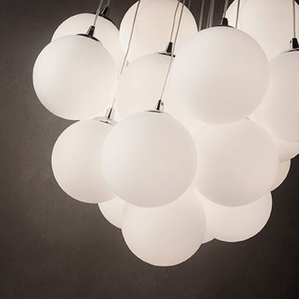 Ideal Lux - Lámpara colgante MAPA 11xE14/40W/230V