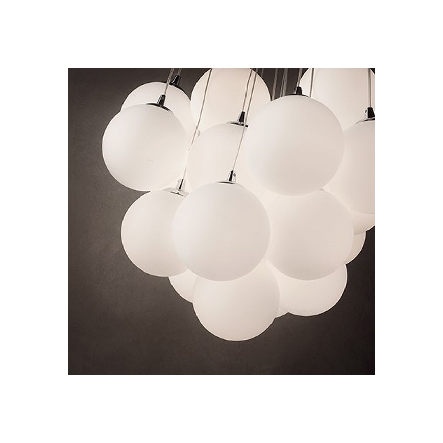 Ideal Lux - Lámpara colgante MAPA 11xE14/40W/230V