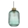 Ideal Lux - Lámpara colgante MINT 1xE27/60W/230V diá. 20 cm Verde