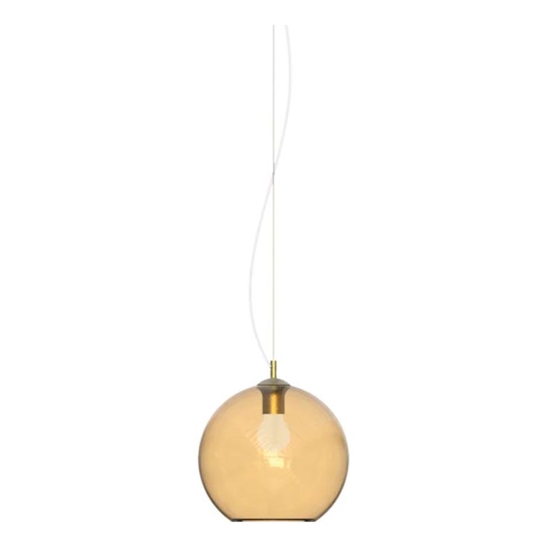 Ideal Lux - Lámpara colgante NEMO 1xE27/42W/230V diá. 20 cm beige
