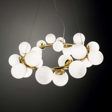 Ideal Lux - Lámpara de araña LED en filamento ADN 25xG9/3,2W/230V