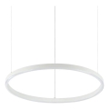 Ideal Lux - Lámpara de araña LED regulable ORACLE SLIM LED/28W/230V 4000K diá. 50 cm CRI 90 blanco