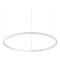 Ideal Lux - Lámpara de araña LED regulable ORACLE SLIM LED/40W/230V 4000K diá. 70 cm CRI 90 blanco
