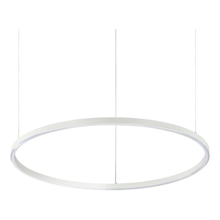 Ideal Lux - Lámpara de araña LED regulable ORACLE SLIM LED/40W/230V 4000K diá. 70 cm CRI 90 blanco