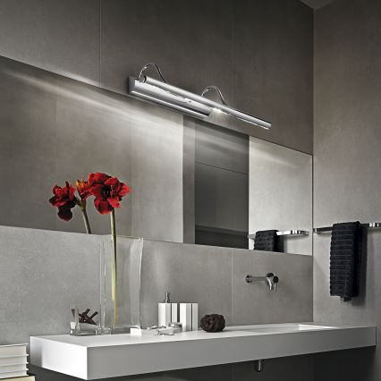 Ideal Lux - Lámpara de cuadro MIRROR 4xG9/28W/230V cromo brillante