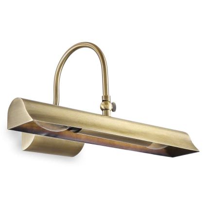 Ideal Lux - Lámpara de cuadro RETRO 2xE14/28W/230V latón
