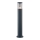 Ideal Lux - Lámpara de exterior 1xE27/42W/230V 80 cm IP44 antracita