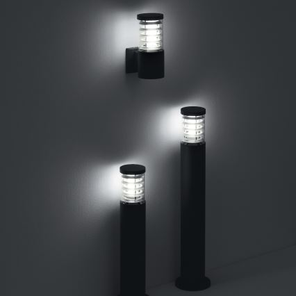 Ideal Lux - Lámpara de exterior 1xE27/42W/230V 80 cm IP44 antracita