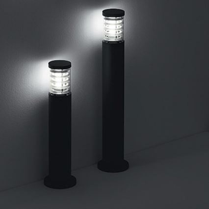 Ideal Lux - Lámpara de exterior 1xE27/42W/230V 80 cm IP44 negro