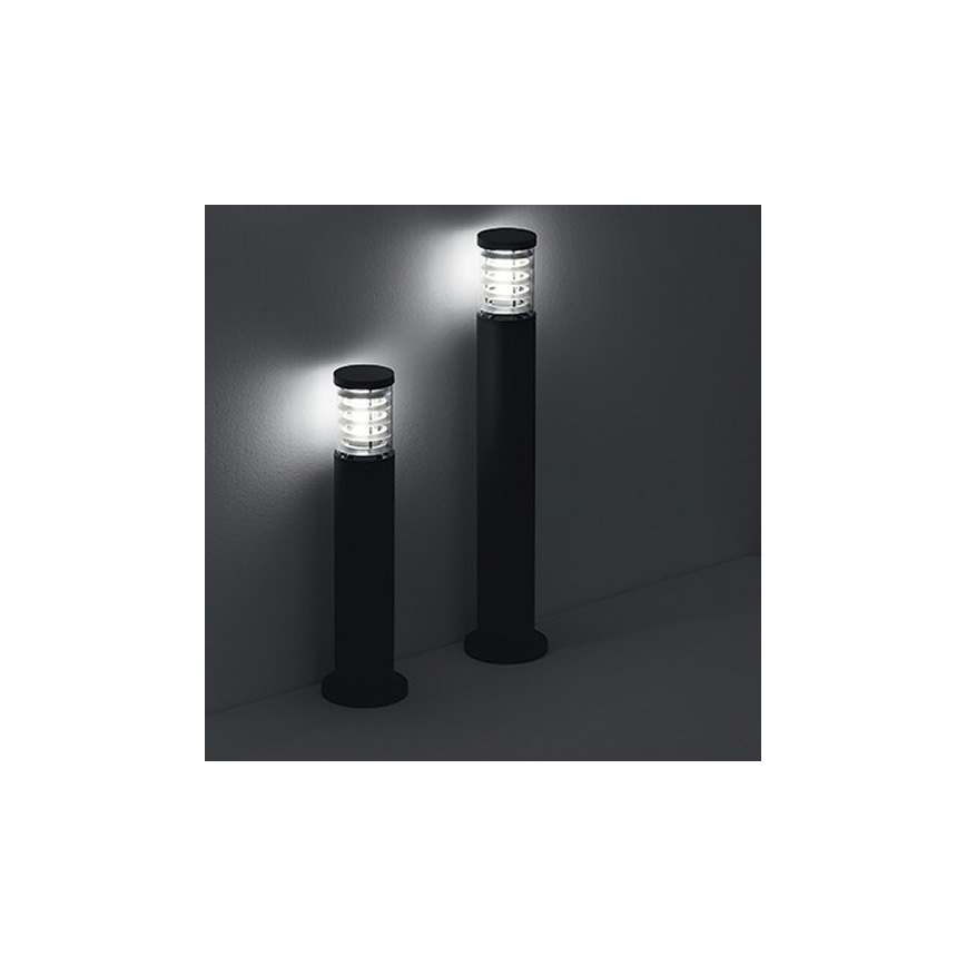 Ideal Lux - Lámpara de exterior 1xE27/42W/230V 80 cm IP44 negro
