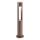 Ideal Lux - Lámpara de exterior ACQUA 1xG9/15W/230V 60 cm IP44 marrón