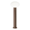 Ideal Lux - Lámpara de exterior CLIO 1xE27/42W/230V 60 cm IP44 marrón