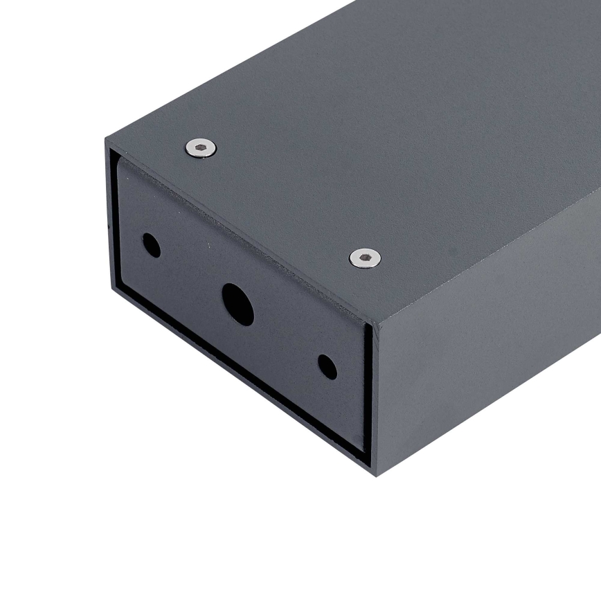 Ideal Lux - Lámpara de exterior SIRIO 2xG9/15W/230V IP44 antracita