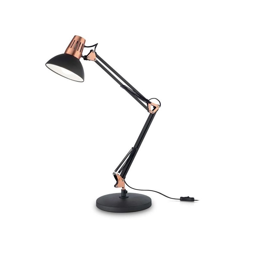 Ideal Lux - Lámpara de mesa 1xE27/40W/230V