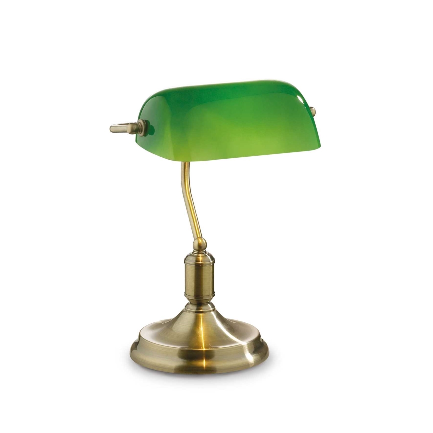 Ideal Lux - Lámpara de mesa 1xE27/60W/230V