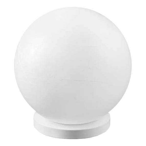 Ideal Lux - Lámpara de mesa CARTA 1xE27/25W/230V diá. 30 cm blanco