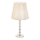 Ideal Lux - Lámpara de mesa de cristal QUEEN 1xE27/60W/230V dorado