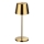 Ideal Lux - Lámpara de mesa exterior táctil LED regulable CUTE LED/2,5W/3,7V 3000 mAh USB 2200-2700K IP65 dorada