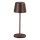 Ideal Lux - Lámpara de mesa exterior táctil regulable LED CUTE LED/2,5W/3,7V 3000 mAh USB 2200-2700K IP65 marrón