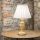 Ideal Lux - Lámpara de mesa FIRENZE 1xE14/40W/230V blanco/dorado