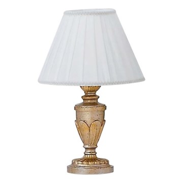 Ideal Lux - Lámpara de mesa FIRENZE 1xE14/40W/230V dorada