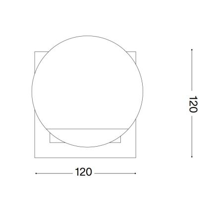 Ideal Lux - Lámpara de mesa LED ANGOLO 1xG9/3W/230V latón