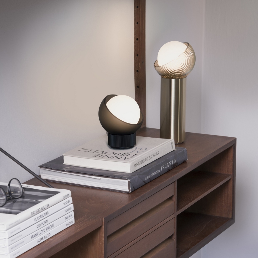 Ideal Lux - Lámpara de mesa LED BLOOM 1xG9/3W/230V negra