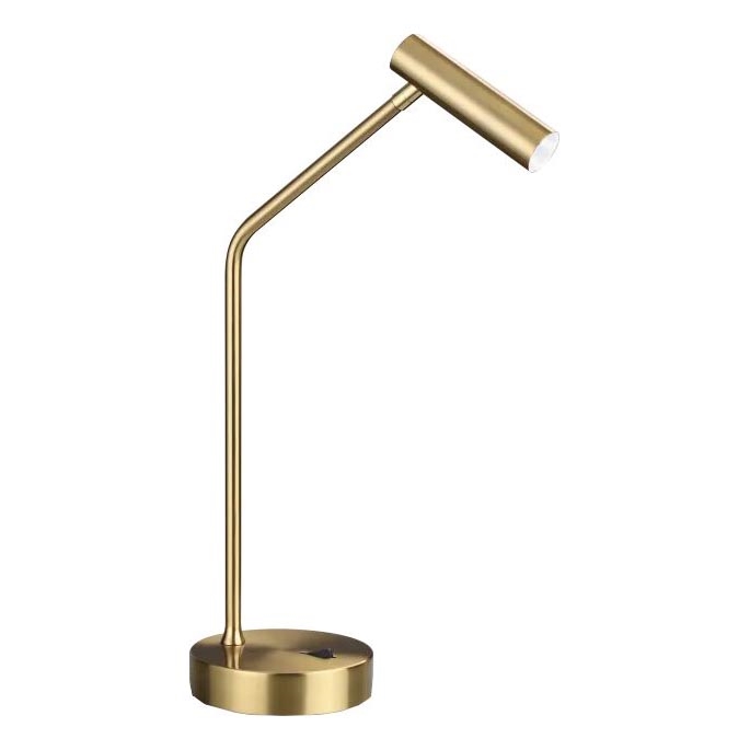 Ideal Lux - Lámpara de mesa LED EASY LED/3,5W/230V CRI 90 latón