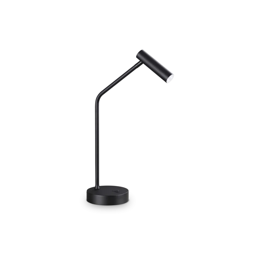 Ideal Lux - Lámpara de mesa LED EASY LED/3,5W/230V CRI 90 negro