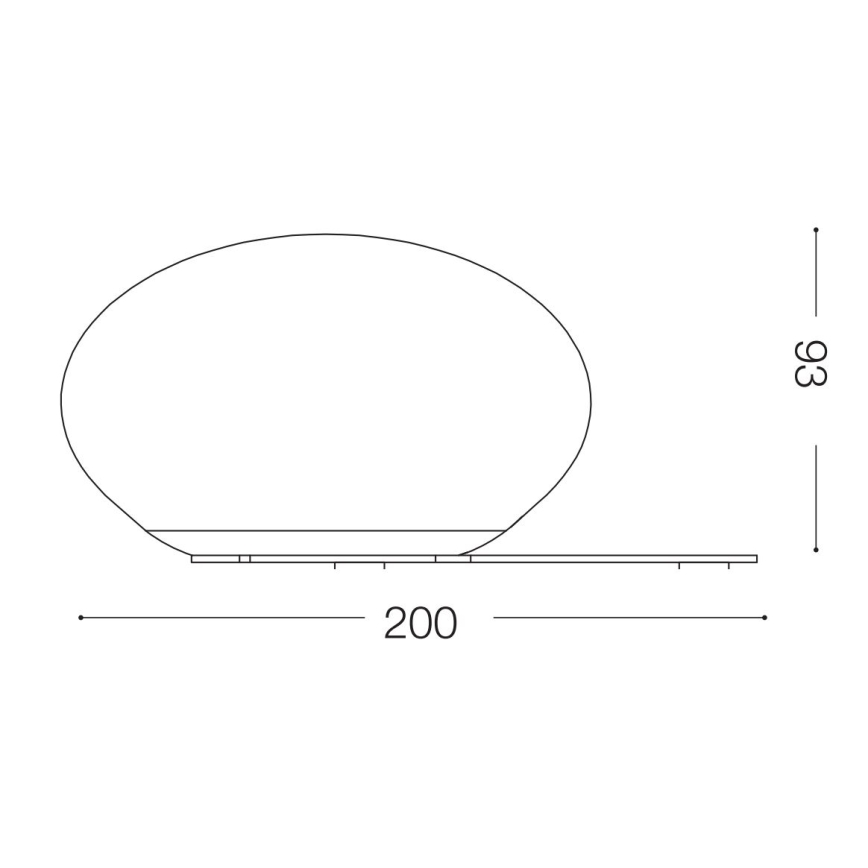 Ideal Lux - Lámpara de mesa LED NINFEA 1xGX53/9W/230V dorado